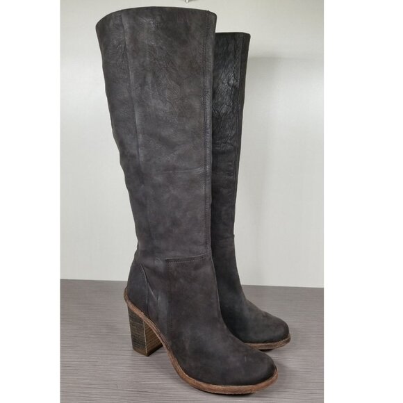 Timberland Marge Tall Boot, Nine Iron Stampede Leather, Womens Size 6 M - Picture 1 of 8